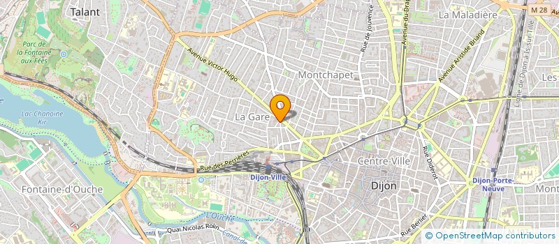 localisation de l'entreprise SARL DOMESTIQUE à DIJON
