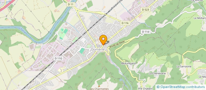localisation de l'entreprise SARL DOMETANCHE à DOMENE