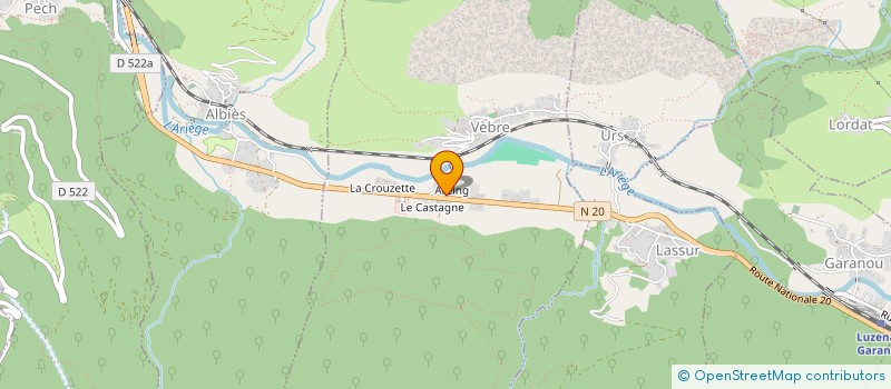 localisation de l'entreprise SARL DOMI'PAT à VEBRE