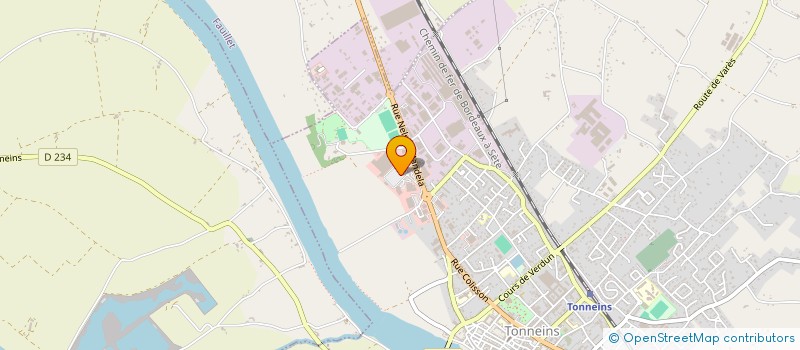 localisation de l'entreprise SARL DOMINGO  FAUILLET