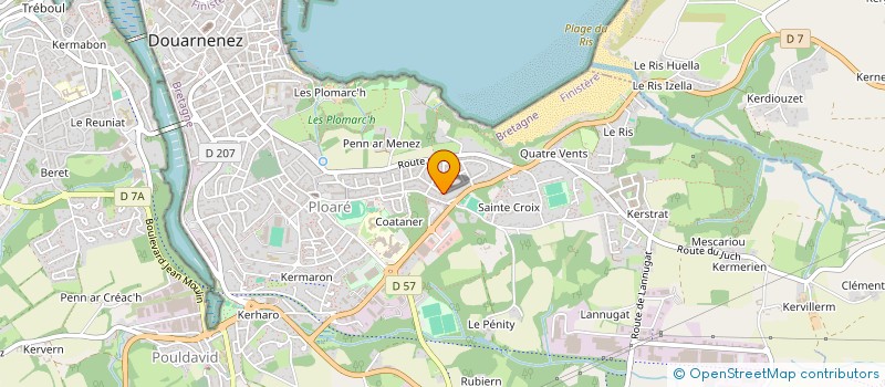 localisation de l'entreprise SARL DOMINGO'S à DOUARNENEZ