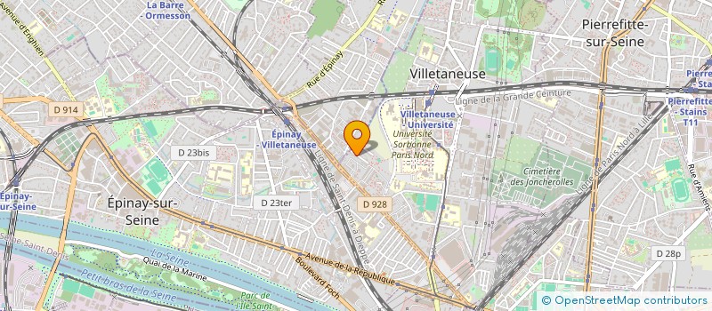 localisation de l'entreprise SARL DOMINGUEZ à VILLETANEUSE