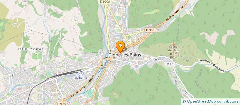 localisation de l'entreprise SARL DOMINIQUE ARMAND à DIGNE-LES-BAINS