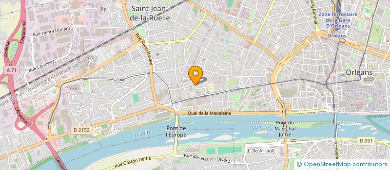 localisation de l'entreprise SARL DOMINIQUE CHAMOUARD à ORLEANS
