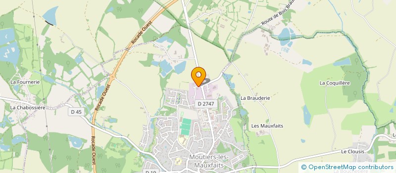localisation de l'entreprise SARL DOMINIQUE DAVIET à MOUTIERS-LES-MAUXFAITS