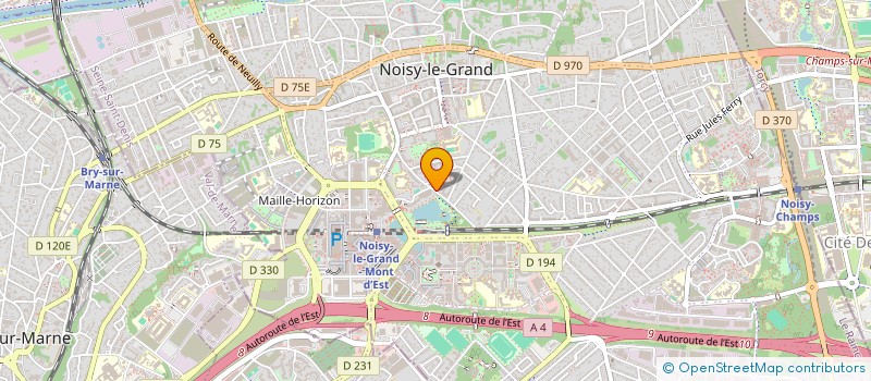 localisation de l'entreprise SARL DOMINO MEUBLES à NOISY-LE-GRAND
