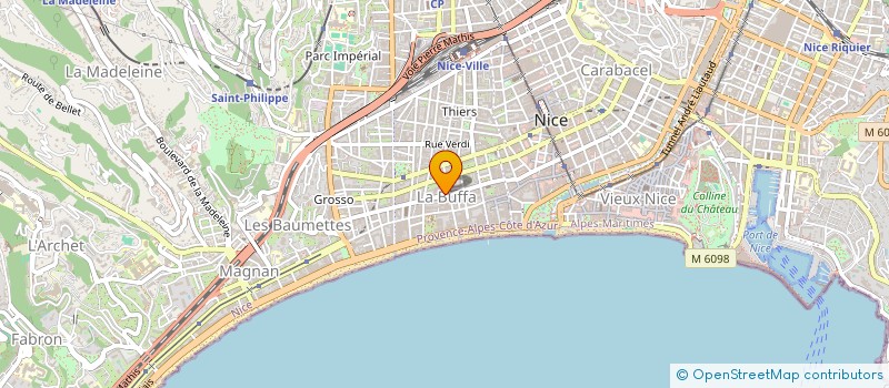 localisation de l'entreprise SARL DOMMASTER à NICE