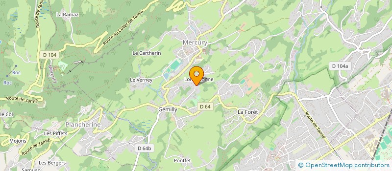 localisation de l'entreprise SARL DOMUS HABITAT à MERCURY