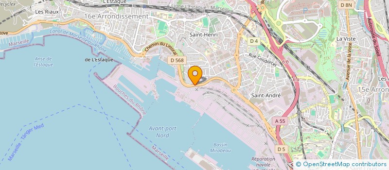 localisation de l'entreprise SARL DONAT à MARSEILLE
