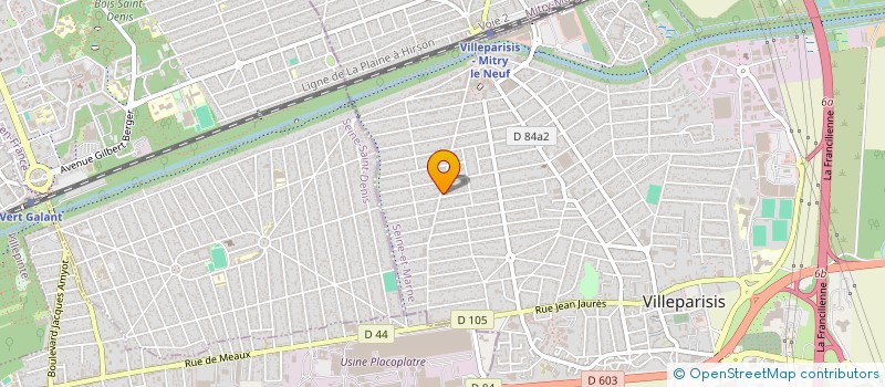 localisation de l'entreprise SARL DONIA à VILLEPARISIS