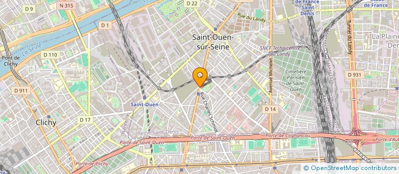 localisation de l'entreprise SARL DONSION à SAINT-OUEN-SUR-SEINE