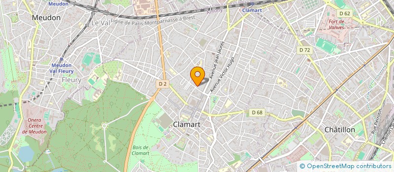 localisation de l'entreprise SARL DOPEA à CLAMART