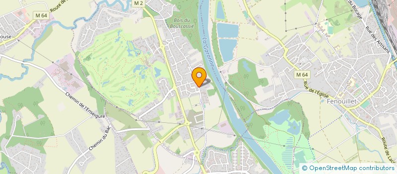 localisation de l'entreprise SARL DOPL'AIR  BEAUZELLE