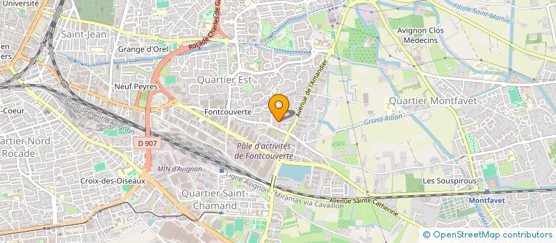 localisation de l'entreprise SARL DORAL à AVIGNON