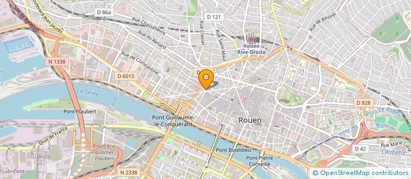 localisation de l'entreprise SARL DORANGE à ROUEN
