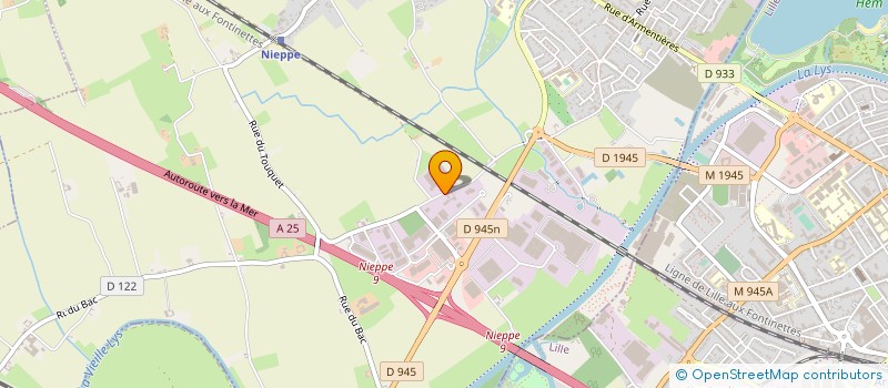 localisation de l'entreprise SARL DORDEVIC  NIEPPE