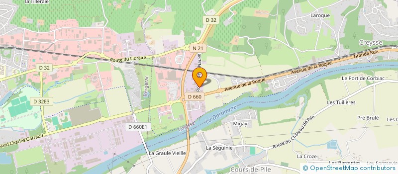 localisation de l'entreprise SARL DORDIST à CREYSSE