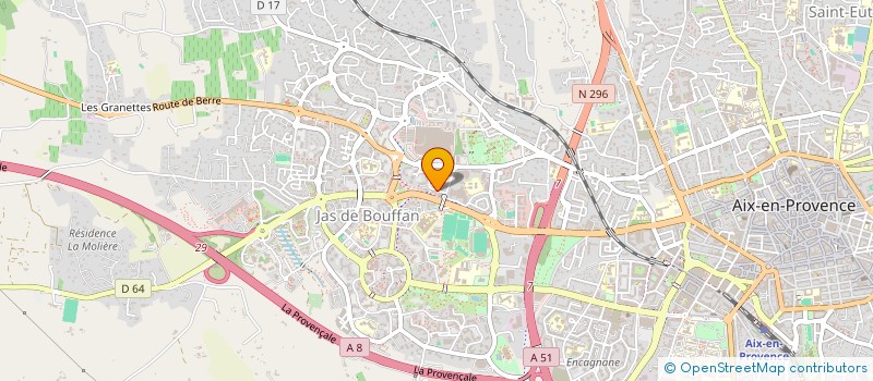 localisation de l'entreprise SARL DOREL DISTRIBUTION  AIX-EN-PROVENCE