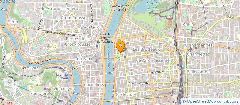 localisation de l'entreprise SARL DORGA à LYON