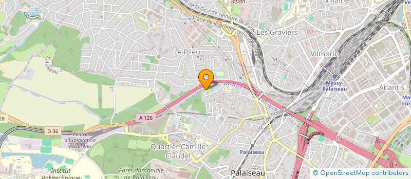 localisation de l'entreprise SARL DORLE  PALAISEAU