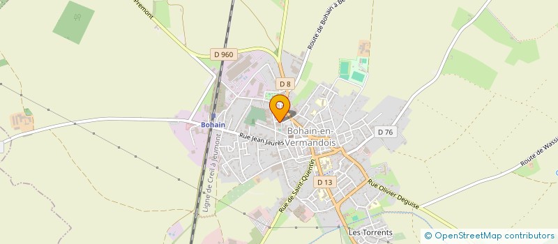 localisation de l'entreprise SARL DORMION ET FILS à BOHAIN EN VERMANDOIS