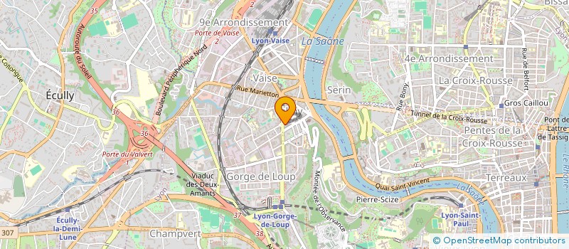 localisation de l'entreprise SARL DOSEAN  LYON