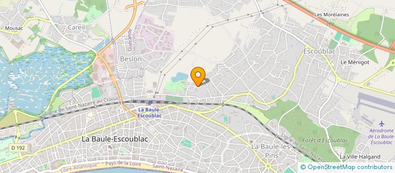 localisation de l'entreprise SARL DOSSE à LA BAULE-ESCOUBLAC