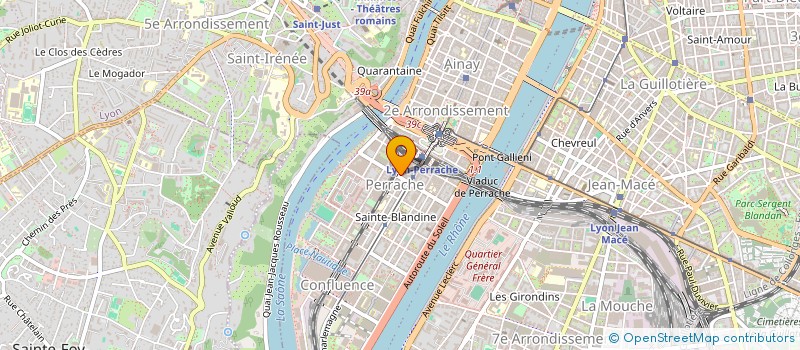 localisation de l'entreprise SARL DOST à LYON