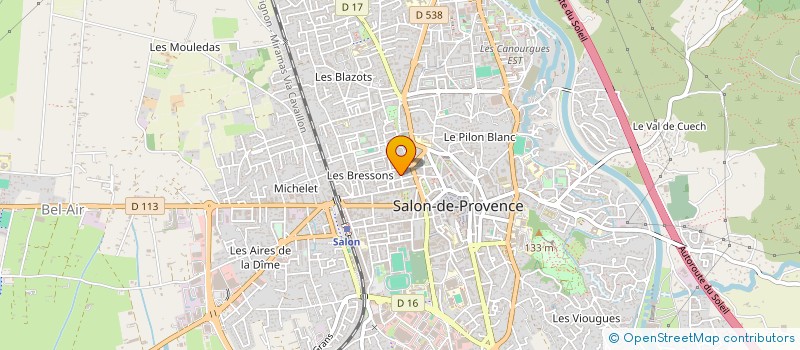 localisation de l'entreprise SARL DOTATION  SALON-DE-PROVENCE