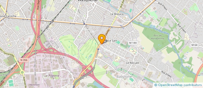 localisation de l'entreprise SARL DOTELY à VILLENEUVE-D'ASCQ