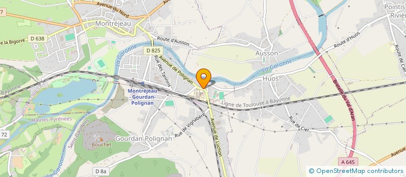 localisation de l'entreprise SARL DOTEZ  GOURDAN-POLIGNAN