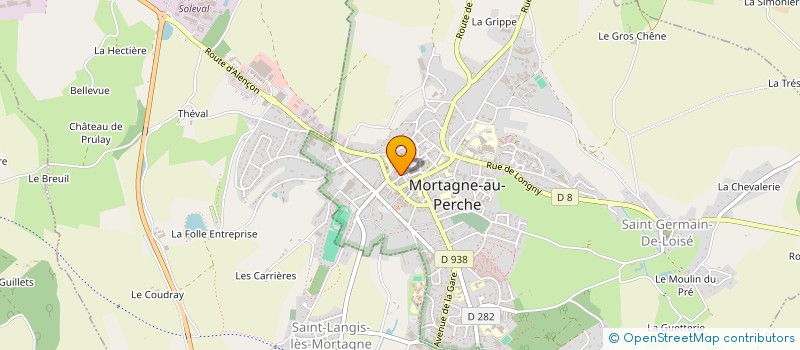 localisation de l'entreprise SARL DOU'MIE à MORTAGNE-AU-PERCHE