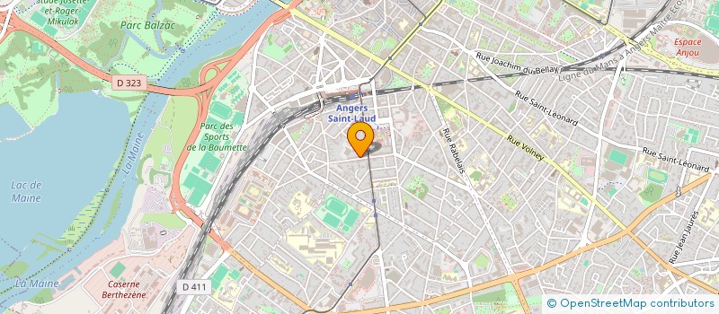 localisation de l'entreprise SARL DOUCES HEURES ANGEVINES à ANGERS
