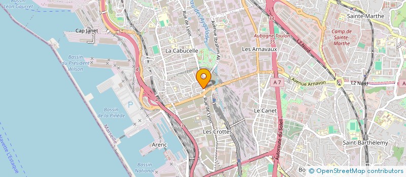 localisation de l'entreprise SARL DOUDA à MARSEILLE