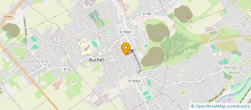 localisation de l'entreprise SARL DOUILLY CJF  AUCHEL