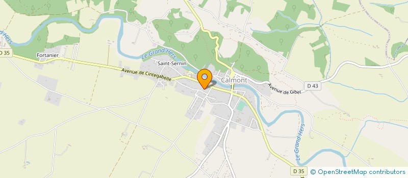 localisation de l'entreprise SARL DOUMENG à CALMONT
