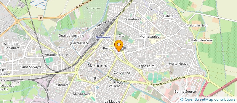 localisation de l'entreprise SARL DOUTRE à NARBONNE