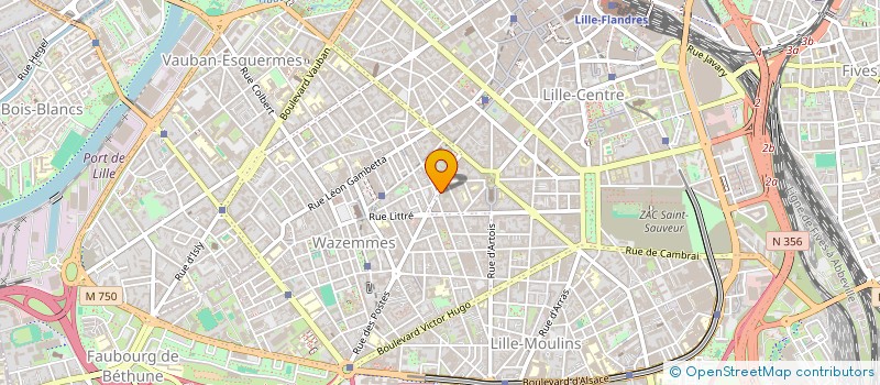 localisation de l'entreprise SARL DOUZE à LILLE