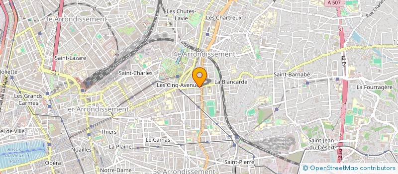 localisation de l'entreprise SARL DOVETTA ET FILS à MARSEILLE
