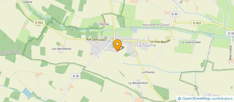 localisation de l'entreprise SARL DP-BAT à CHASSANT