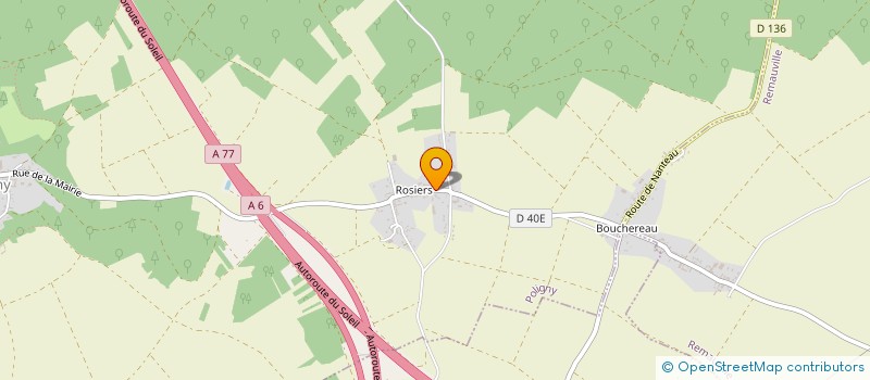 localisation de l'entreprise SARL DP HABITAT à POLIGNY