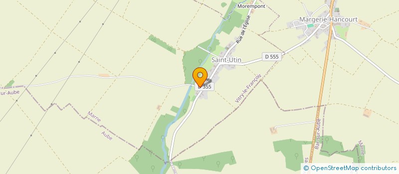localisation de l'entreprise SARL DPDE à SAINT-UTIN
