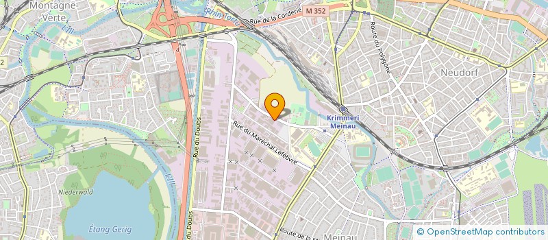 localisation de l'entreprise SARL DPE à STRASBOURG