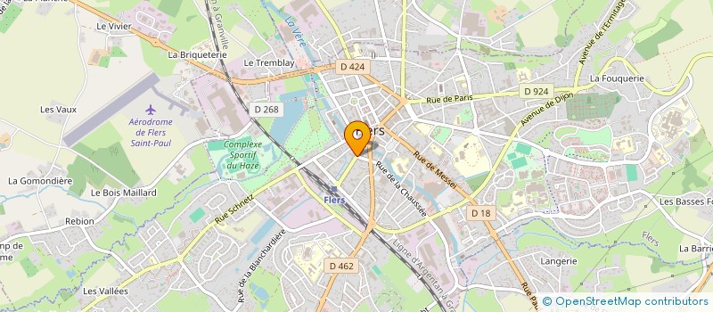 localisation de l'entreprise SARL DPLP à FLERS