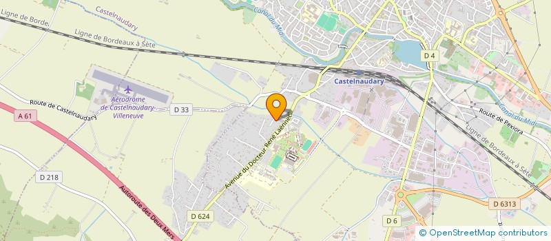 localisation de l'entreprise SARL DPN  CASTELNAUDARY