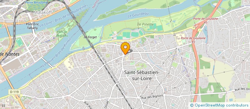 localisation de l'entreprise SARL DPN à SAINT-SEBASTIEN-SUR-LOIRE