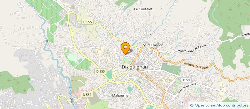 localisation de l'entreprise SARL DRACENOISE DES VIANDES à DRAGUIGNAN