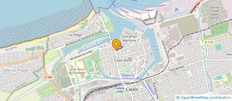 localisation de l'entreprise SARL DRAGON IMMOBILIER  CALAIS