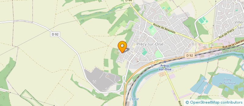 localisation de l'entreprise SARL DRAIN VAC PARIS NORD OUEST  PRECY-SUR-OISE