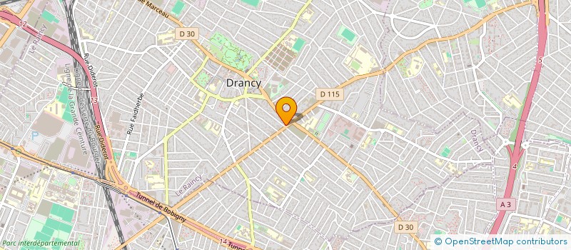 localisation de l'entreprise SARL DRANCY PRESS à DRANCY